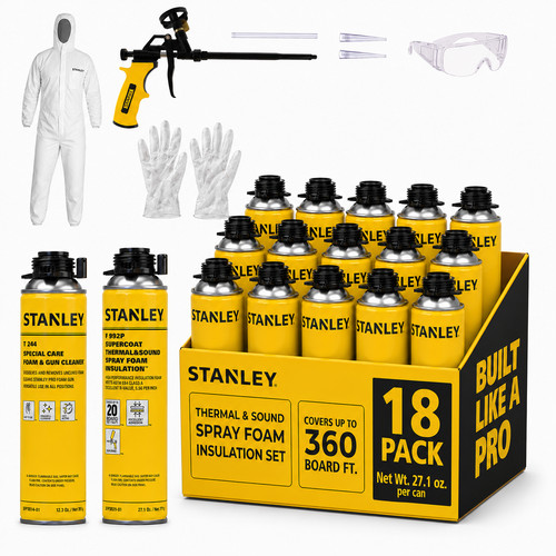 Stanley spray foam - stanley,