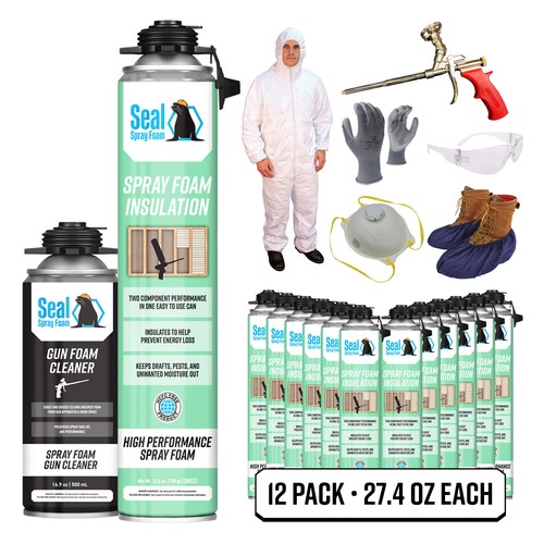 Seal spray foam can 12 - seal, 24